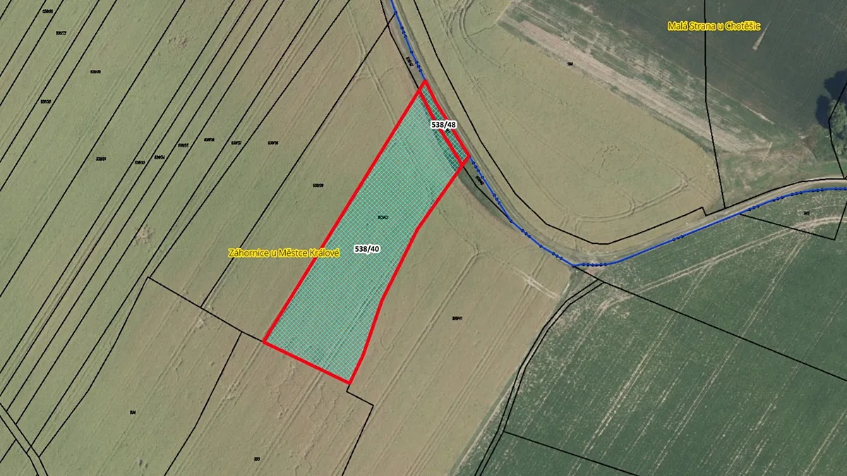 Prodej pozemku 6751 m²